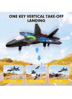 LIVVY RC Jet Fighter Drone Airplane L0712 – Fighter Jet RC Plane Toy for Kids & Adults with LED Lights, 6-Axis Gyro, 2.4GHz, Gravity Sensor & 3D Flips | طياره درون، طياره اطفال، طائرة تحكم عن بعد، طيارة ريموت، طائرة للأطفال، طائرة نفاثة، rc jet fighter، fighter jet rc، aeroplane toy  - Image 3