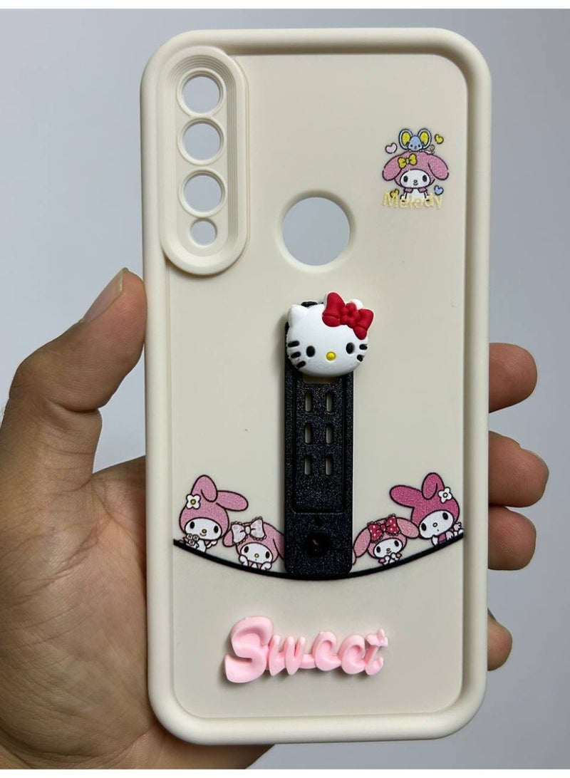 جراب خلفي بتصميم كرتوني جديد عليه كلمه Sweet متوافق مع هاتف Huawei Y9 Prime 2019 - Image 3