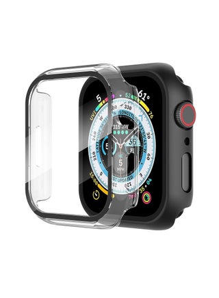 Next store Hard Case Compatible with iWatch 44mm Series 6/5/4 with Tempered Glass Screen Protector, Ultra-Thin Rugged Protective Cover for iWatch 44mm (Clear) - pzsku/Z589C8BD14FEBA4E9F2ADZ/45/_/1716574438/097856d0-2766-490a-9de7-bb47a0038b7f