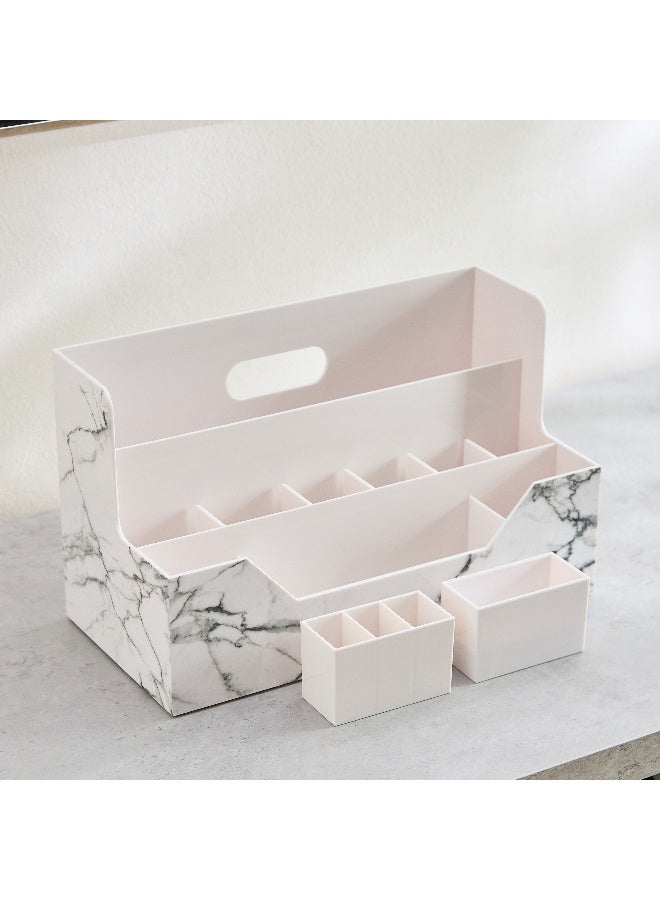 Home Box منظم مكتب ماغنوس مع فواصل قابلة للإزالة 31 × 18.2 × 14.8 سم - Image 3