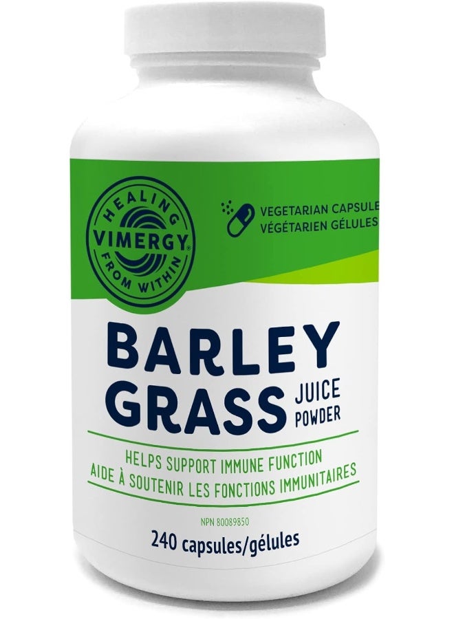 Vimergy Barley Grass Juice Capsules - Image 1