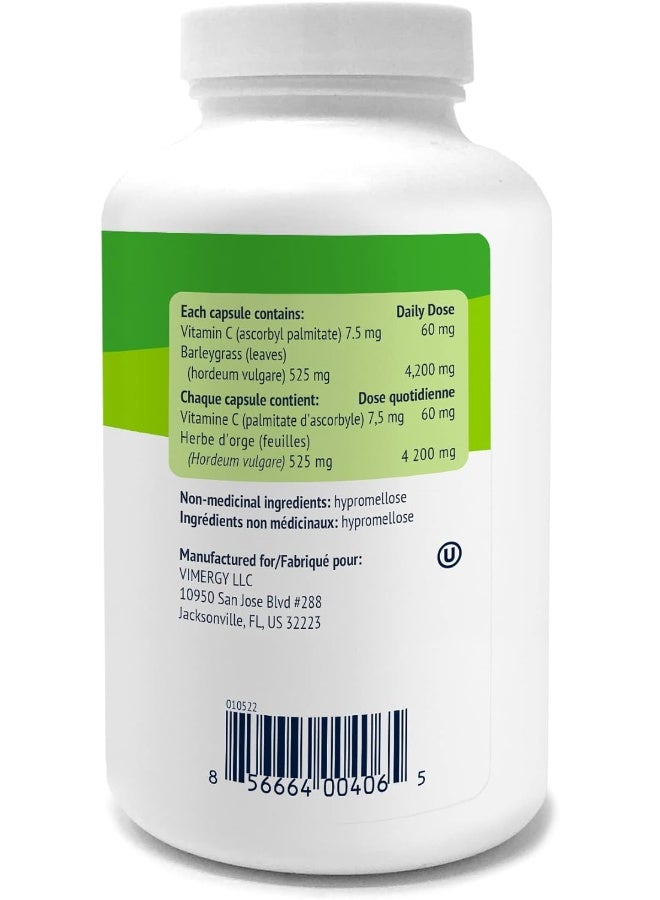 Vimergy Barley Grass Juice Capsules - Image 2