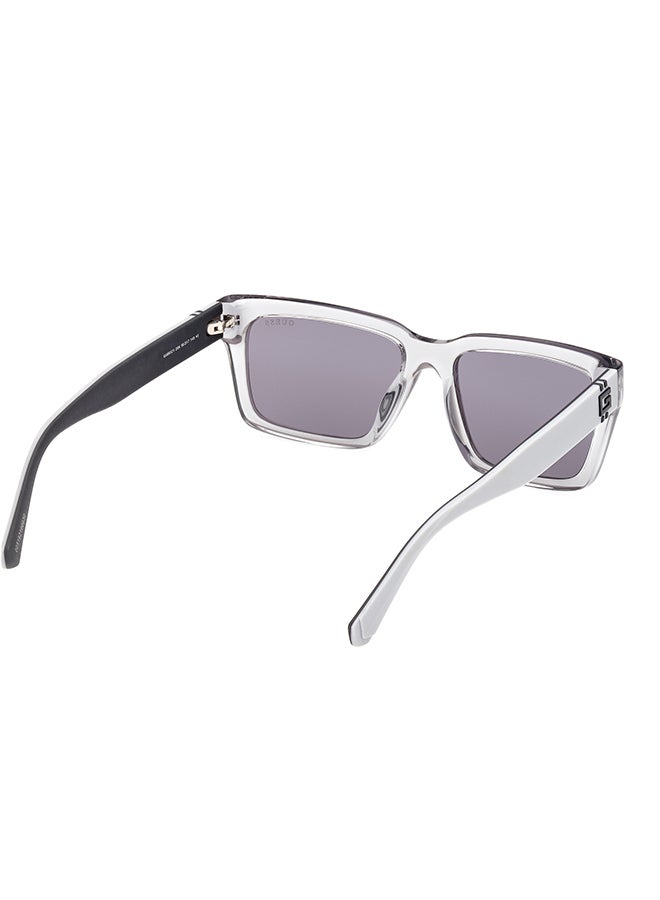 GUESS Men's UV Protection Rectangular Sunglasses - GU0012120A56 - Lens Size: 56 Mm - Image 5