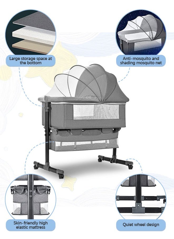 Multifunctional Portable Folding Baby Bedside Crib Bassinet - pzsku/Z589CCC083A104F1A54AAZ/45/_/1736409545/2477d120-a3a9-4224-b9b4-df9049f12498