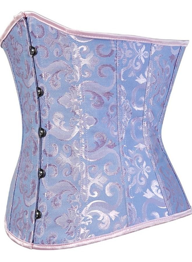 Loquat Waist Protective Corset Blue - Image 2