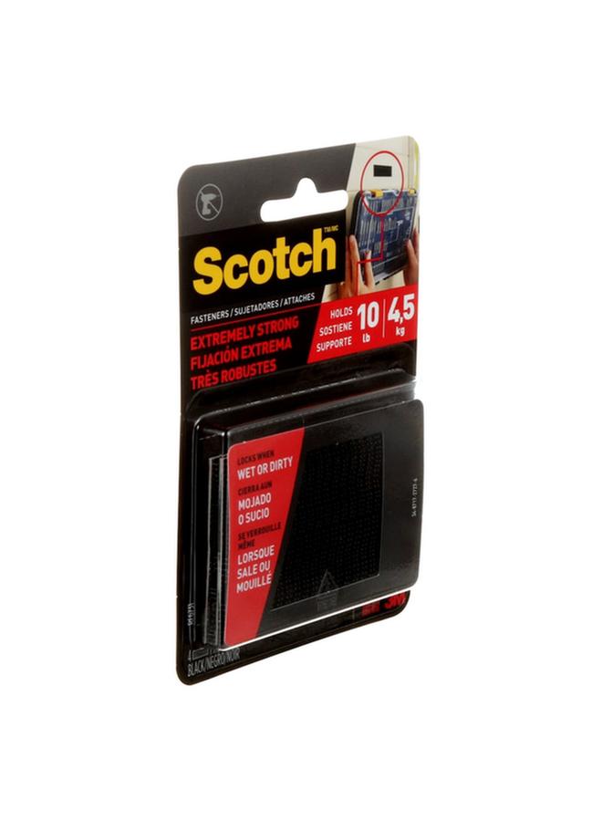 Scotch  Extreme Fastener Strips Black 1 x 3inch - Image 5