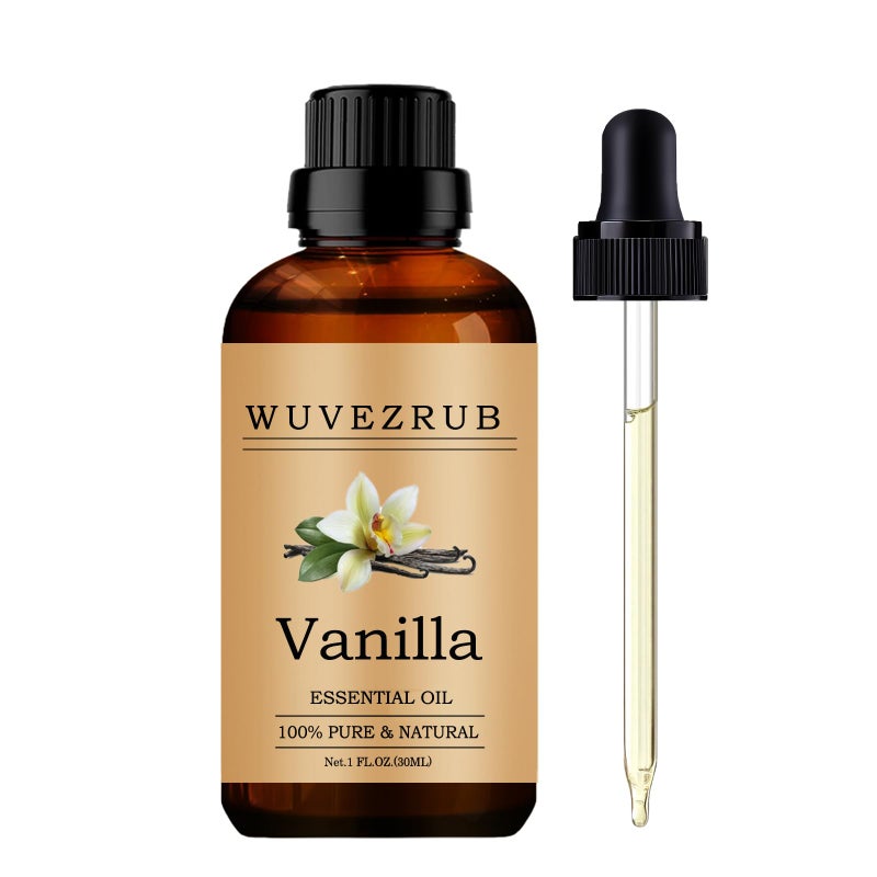Wuvezrub Vanilla Essential Oils, 30ML Pure and Natural Essential Oil for Aromatherapy Diffuser - Vanilla /1 Fl Oz - Image 1