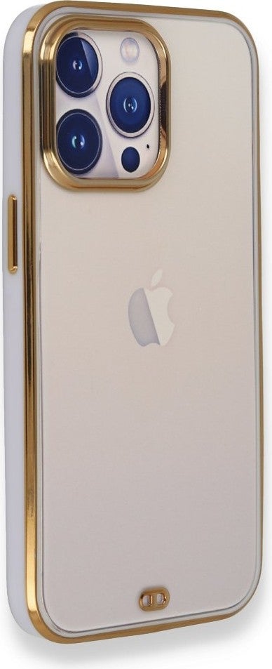FUJİMAX FUJIMAX Apple iPhone 13 Pro Case Shockproof Luxury Design Silicone Liva Cover  - Image 1