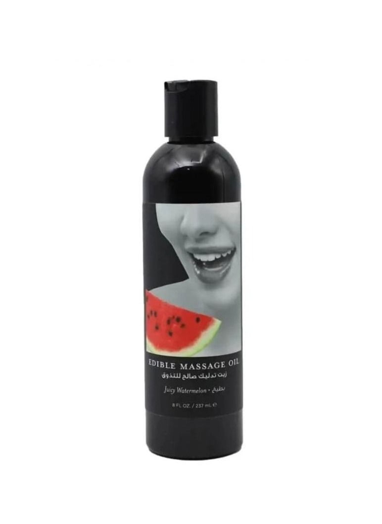 Earthly Body Edible massage oil with watermelon 237 ml 
