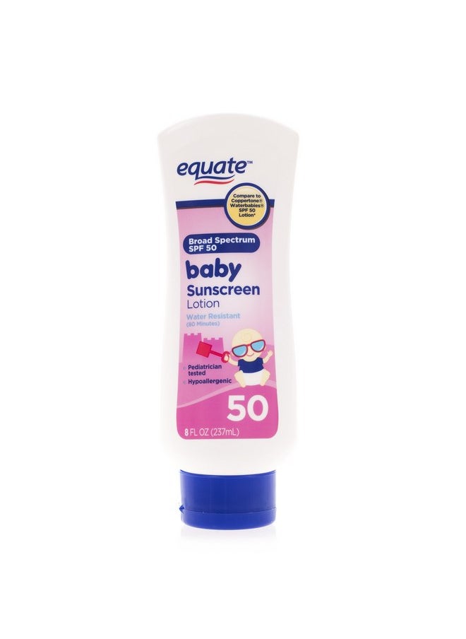 Equate - Equate Baby Sunscreen SPF 50 Compare to Coppertone Waterbabies by Equatw - Image 1