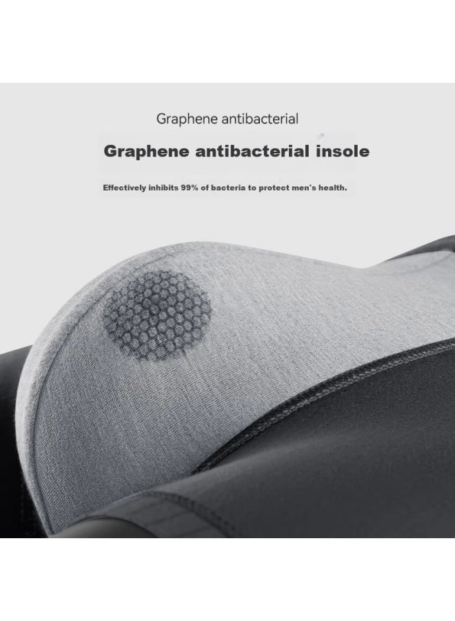 Montagut Dreamgirl 10a Antibacterial Men's Cotton Summer Graphene Antibacterial Men's Boxer Briefs Sports Underwear Shorts - Image 1