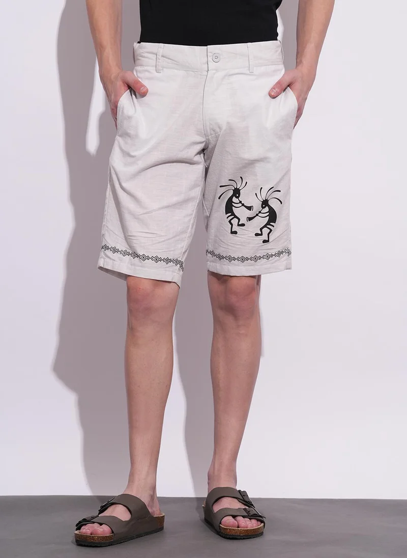 Being Human Men Printed Shorts