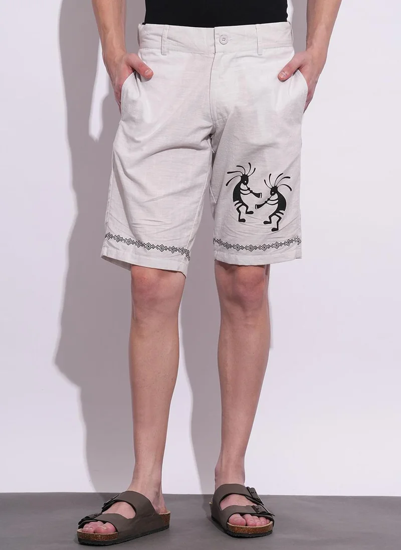 Being Human Men Printed Shorts