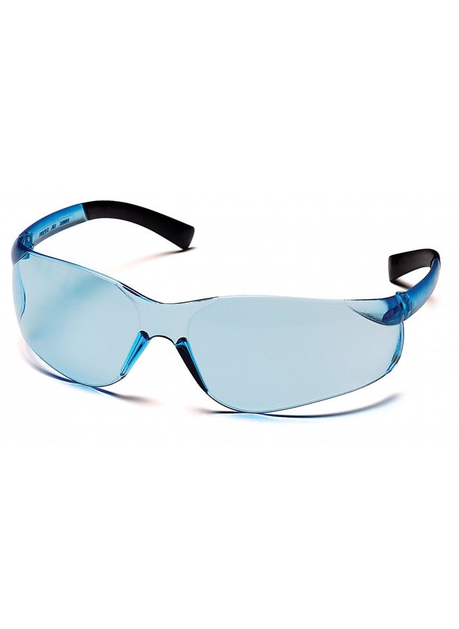 Pyramex Safety Pyramex Ztek Safety Glasses, Infinity Blue Frame/Infinity Blue Lens  - Image 1