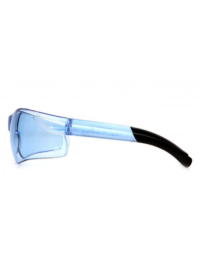 Pyramex Safety Pyramex Ztek Safety Glasses, Infinity Blue Frame/Infinity Blue Lens  - Image 4