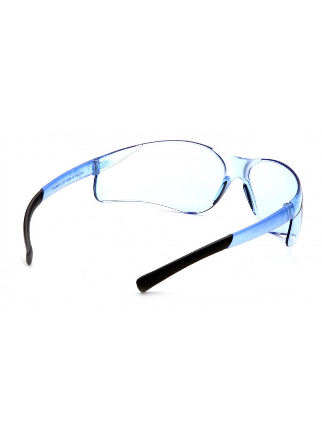 Pyramex Safety Pyramex Ztek Safety Glasses, Infinity Blue Frame/Infinity Blue Lens  - Image 2