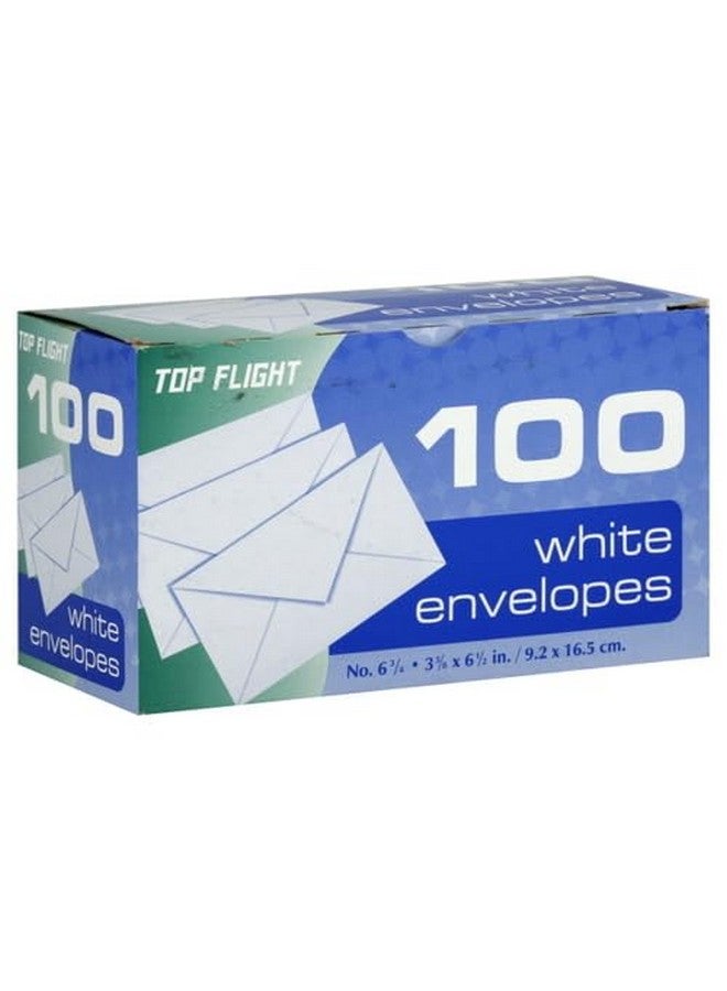 Top Flight Boxed Envelopes White Pack Of 100 - Image 2