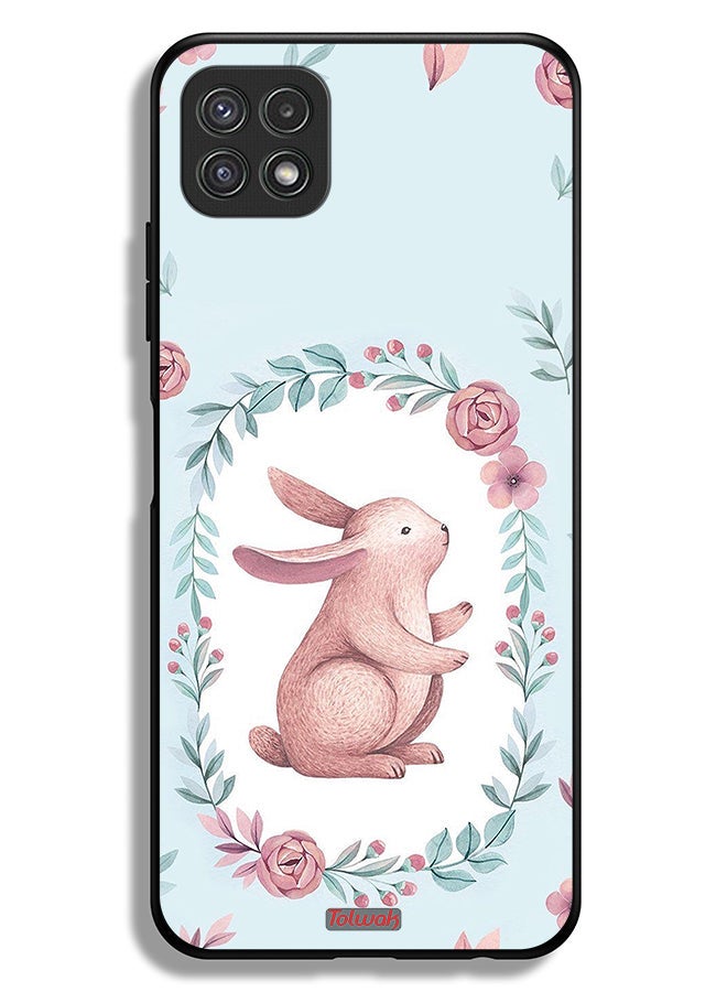 Tolwak Samsung Galaxy A22 5G Protective Case Cover Rabbit - Image 1