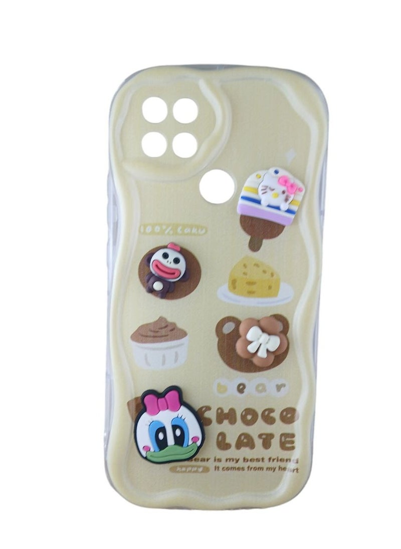 Generic - Back Cover Compatible With Phone Oppo A15 / A15S - Multi Color 403 - Image 1