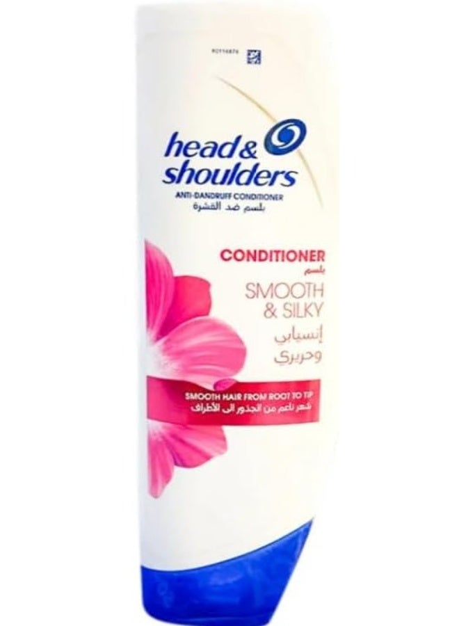 Head & Shoulders Smooth & Silky Anti-Dandruff Conditioner, 360 ml