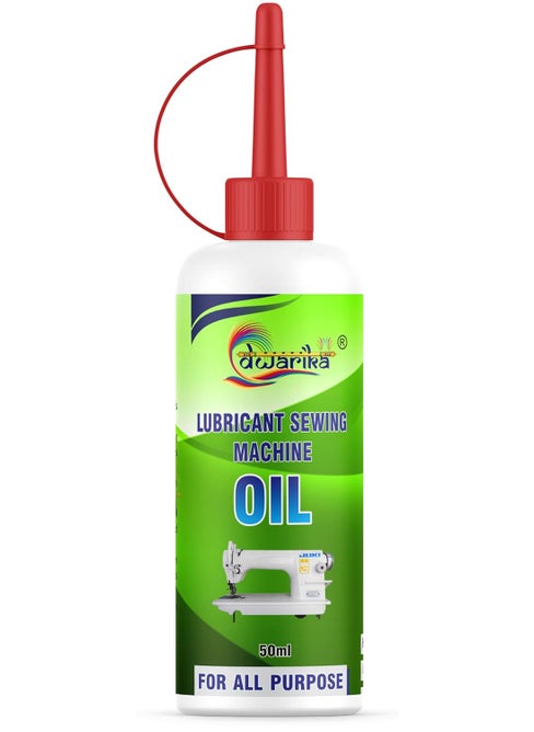 DWARIKA Dwarika Sewing and Multipurpose Lubrication Machine Oil 50 ml 1  - Image 1