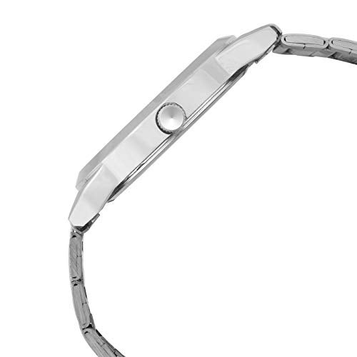Walrus White Dial Analog Metal Chain Wrist Watch for Men | Stylish Quartz Display | Durable Silver Strap and Case | Classic and Elegant Design- Old Money Style (White) - Image 2