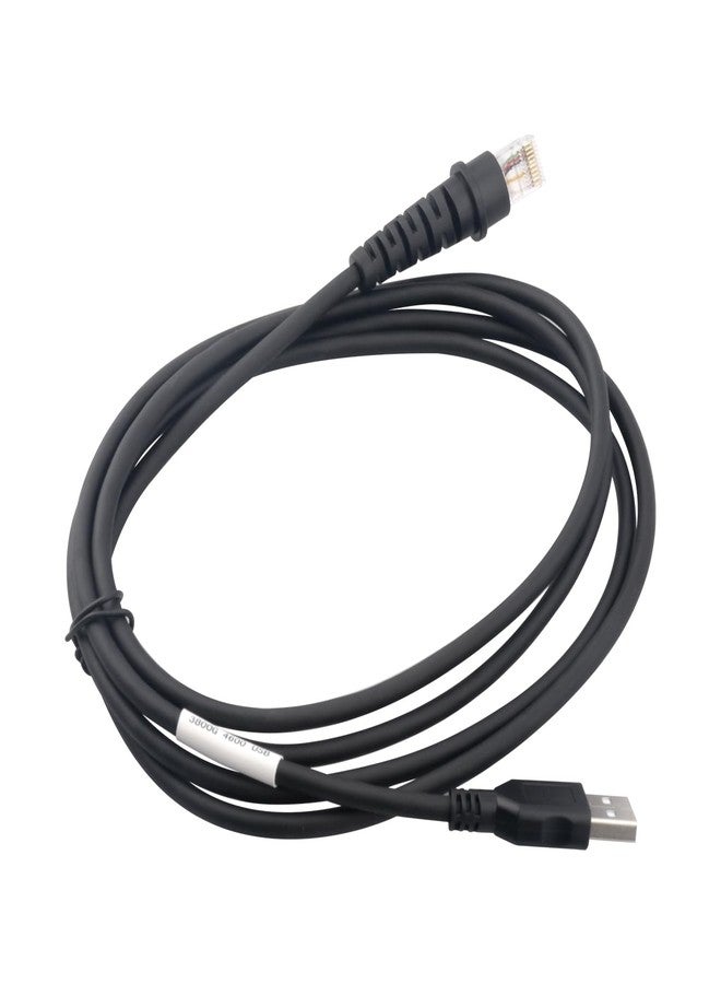 VOTTAN 2 Meters USB Cable Barcode Scanner Replement USB Cord for Honeywell Youjie 4600 HH350 HH360 HH400 HH450 HH480 HH490 - Image 1