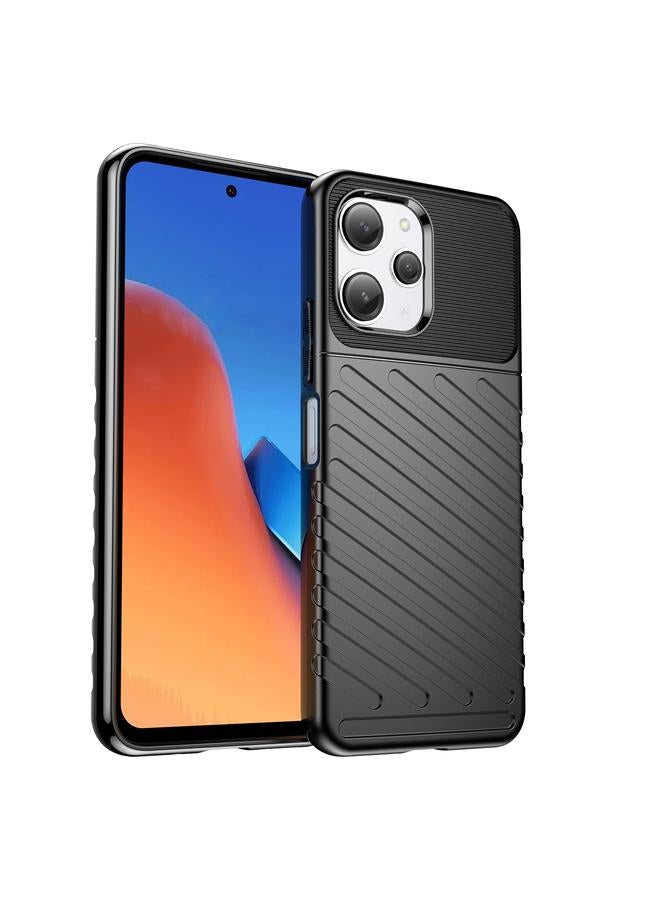 The Bros Case For Xiaomi Redmi 12 5G Thunderbolt Shockproof TPU Protective Soft Phone Case