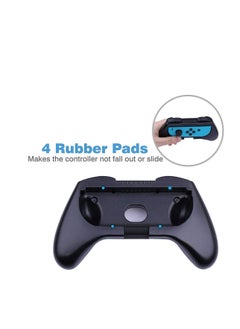 SYOSI Grip Kit Grip Compatible with Nintendo Switch Controller Racing Switch Steering Wheel 4 Pack, Comfort Handle for Kids Family Fun Special for Mario Kart 8 Deluxe  - Image 4