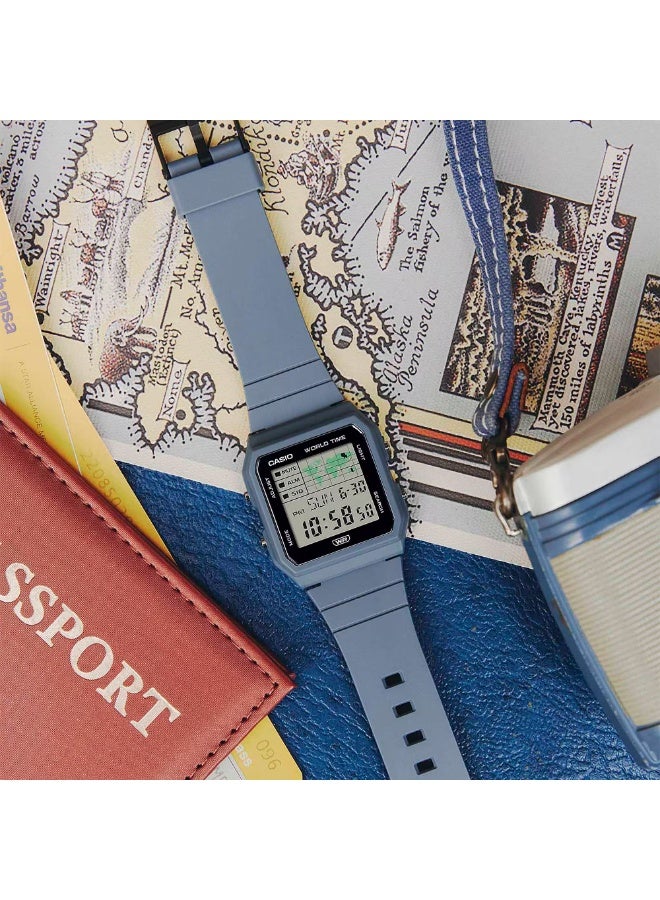 CASIO ساعة كاسيو بوب الرقمية للنساء بحزام من الراتنج LF-30W-2A-37.8 × 33.7 × 8.6 مم - Image 3