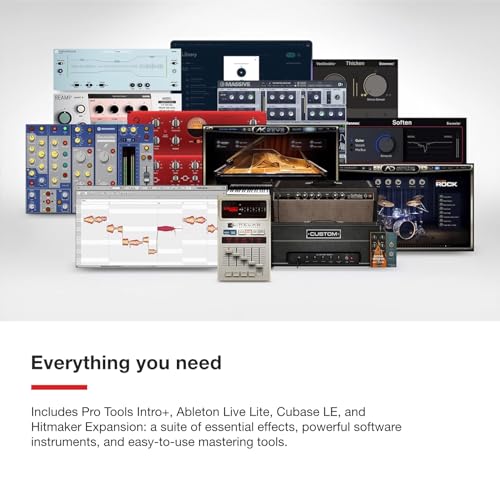 Focusrite Scarlett Solo Studio 4th Gen USB Audio Interface Bundle for the Songwriter, Guitarist or Vocalist with Condenser Microphone and Headphones for Recording, Songwriting, and Podcasting - Image 5