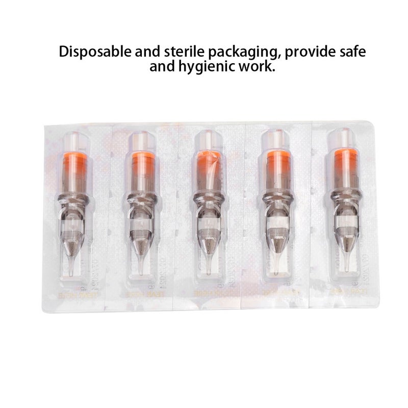 10Pcs Disposable RS Series Cartridge Needles Eyebrow Tattoo Microblading Needle (7RS) - Image 1