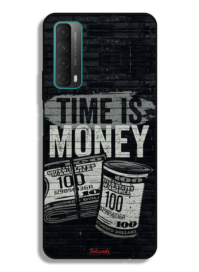 Tolwak - Huawei P smart (2021) Protective Case Cover Time Is Money - Image 1