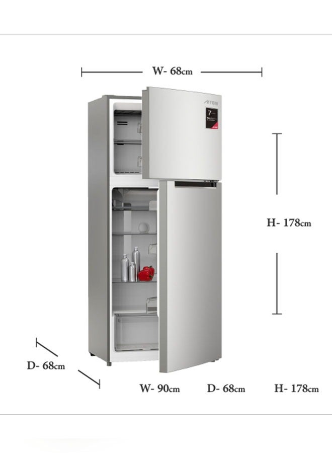 Arrow Refrigerator 2 Door 479L - 16.9 CFT - Steam - Silver - RO2-640NF - Image 5