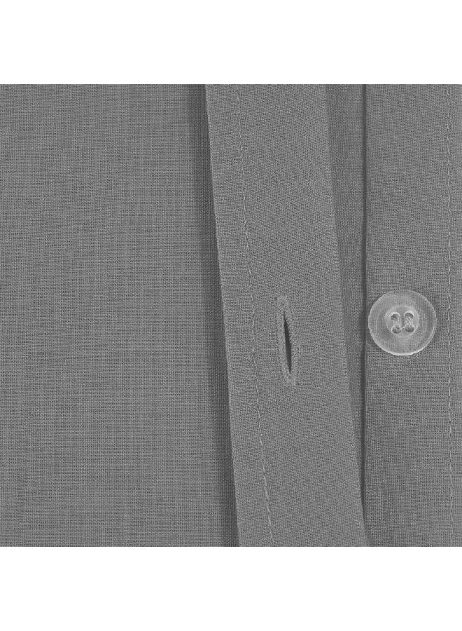 اتموسفيرا كارينا غطاء لحاف من القطن لشخص واحد باللون الرمادي وبأبعاد 140 × 200 سم 178577B - Image 3