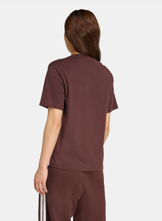 Adidas Essentials 3-Stripes Cotton T-Shirt - Image 2