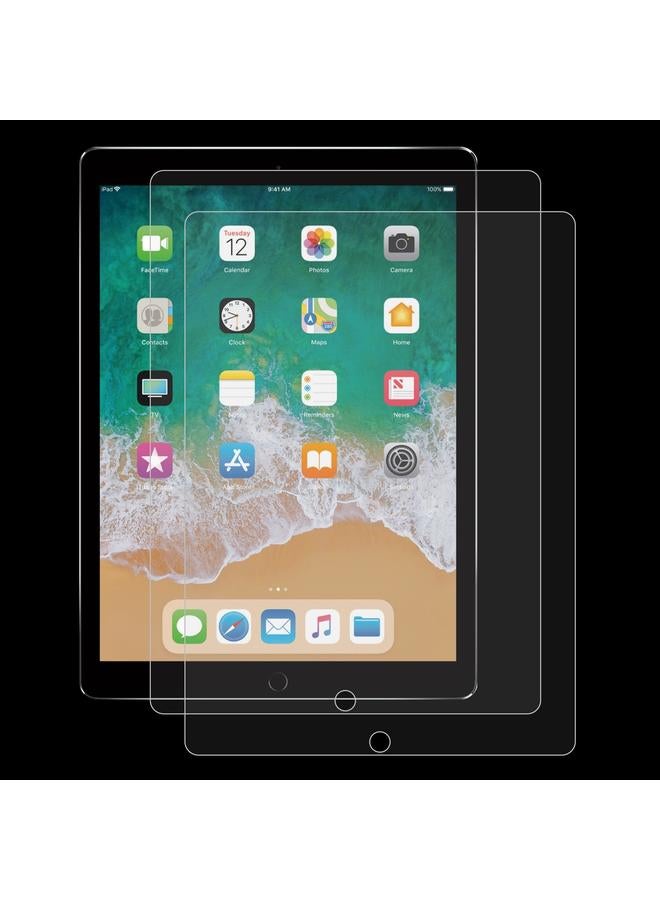 لجهاز iPad Pro 12.9 2017 / 2015، قطعتان من غشاء زجاجي مقوى مقاوم للانفجار 9H 2.5D لجهاز iPad - Image 1
