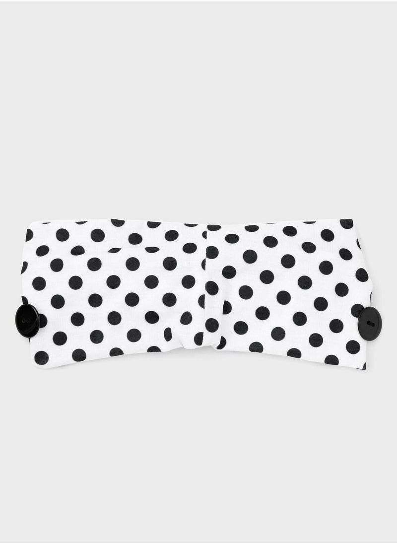 Claires Kids Polka Dot Headband  - Image 1