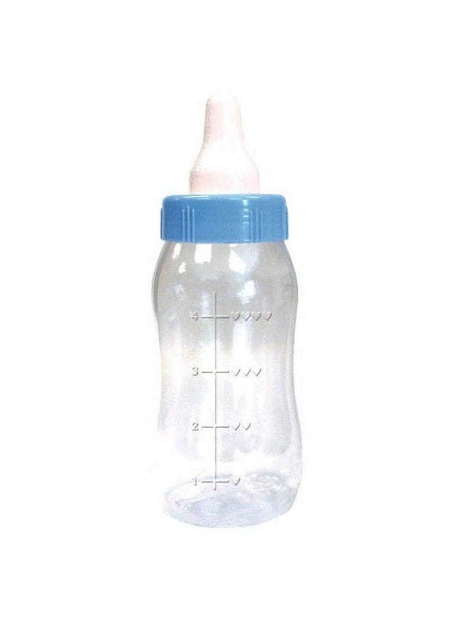 Amscan Blue Baby Plastic Bottle Bank - 11.12" x 4.25" (Pack of 6) - Perfect For Baby Showers & Gender Reveal Celebrations