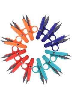 UCEC Thread Snips, Crochet Scissors Yarn Scissors Small Mini Scissors Fabric Scissors Embroidery Scissors Thread Scissors Clipper Nippers For Sewing Knitting, 12 Pack  - Image 1
