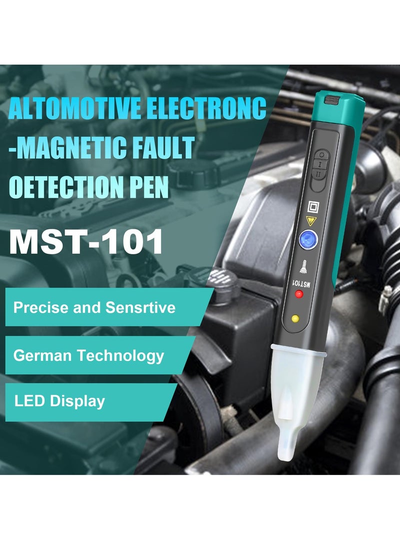 Automotive Ignition Coil Tester Tool, Electronic Faults Detector for Cars, Spark Tester with LED Display and Batteries - Image 2