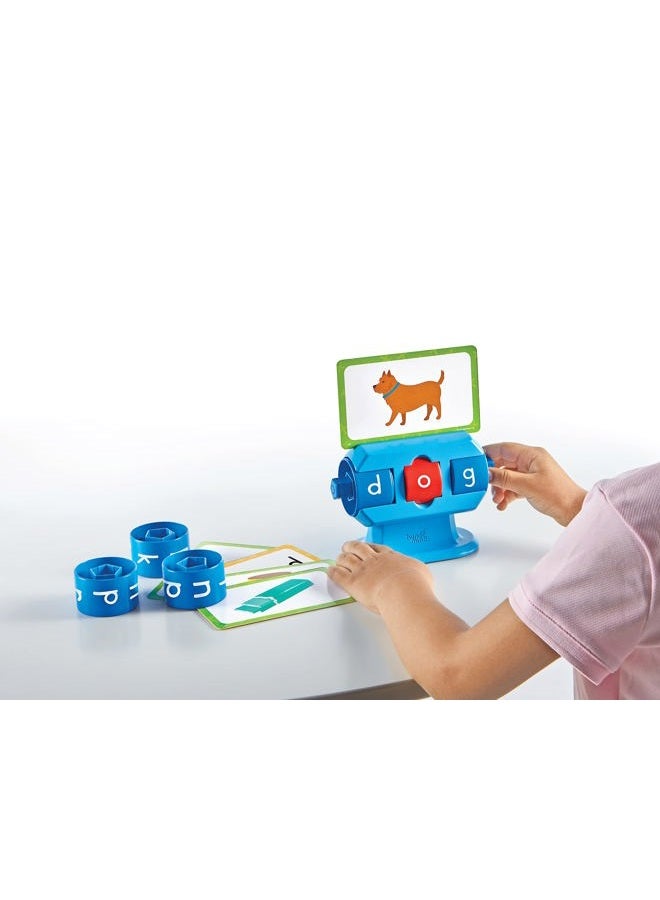 hand2mind Beginning Word Builder, CVC Word Games, Spelling Toys for Kids 3-5, Learning How to Read, Sight Words Flash Cards, Kindergarten Learning Activities, Science of Reading Manipulatives - Image 4