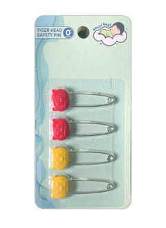 amchi baby Tiger Head Safety Pin  - Image 1
