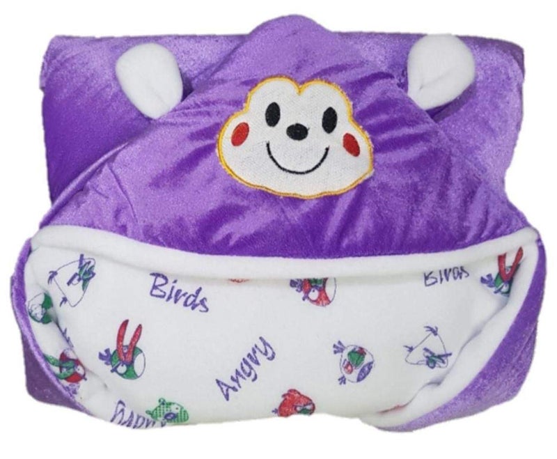 BRANDONN New Born Hooded 3 in 1 Wrapper, Sleeping Bag, Baby Blanket for Babies - Image 3