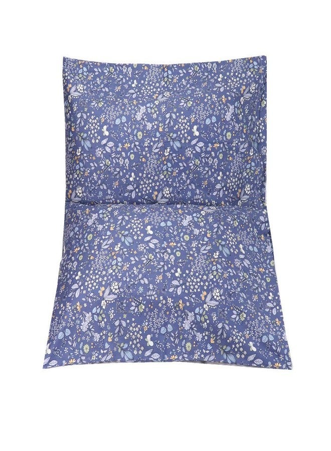 WBYCOTBED Blue Botanical Standard Size Pillowcase Set of 2, 100% Long Staple Pure Cotton Envelope Closure Pillow Cover, 20×30 Inch - Image 5