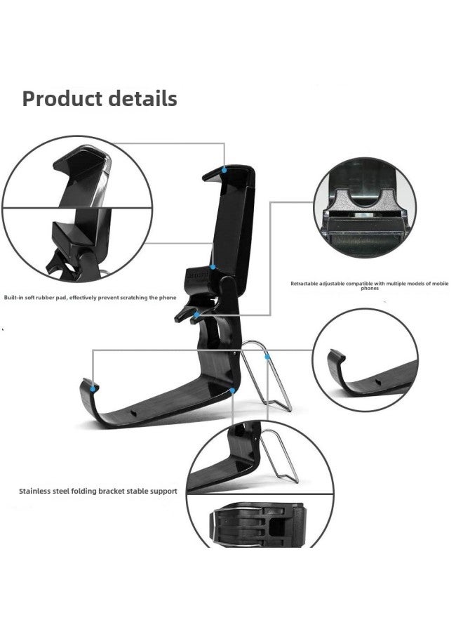 حامل هاتف محمول بمقبض PS4، مشبك مقبض P4، دعم عالمي للألعاب لمختلف موديلات الهواتف المحمولة، قابل للتعديل، قابل للتمدد - لون المنتج: حامل PS4 - Image 2