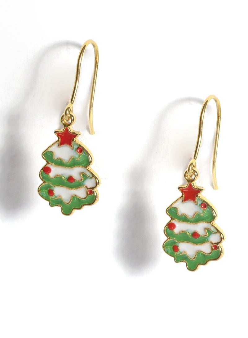 فارما حلق طبي فارما شجرة ميلاد مطلي بالذهب 18k - Image 3