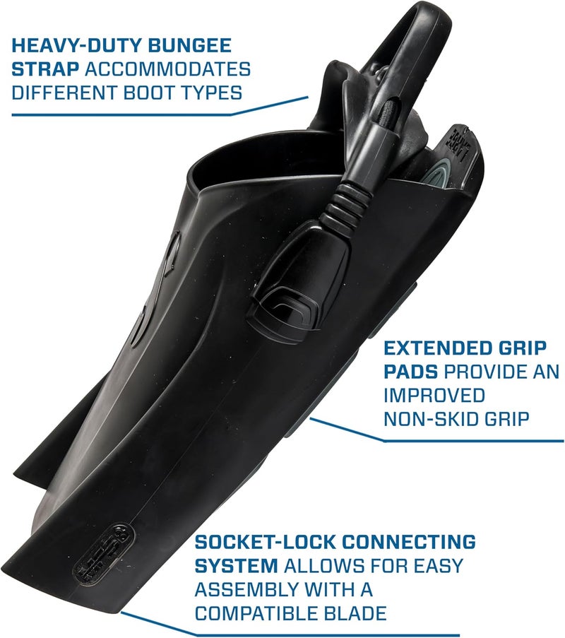 SCUBAPRO Modular Fin System Open Heel BootFit Pocket for Scuba Diving XLarge Black - Image 4