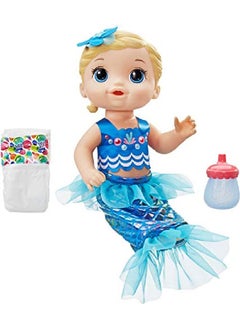 Baby Alive حورية البحر اللامعة والمائية (شعر بُلْد)  - Image 2