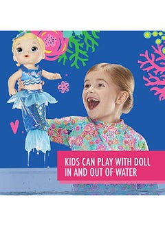 Baby Alive حورية البحر اللامعة والمائية (شعر بُلْد)  - Image 5